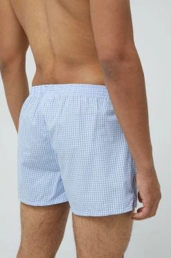 Ανδρικά Μπόξερ και σλιπ Βαμβακερό μποξεράκι BOSS 2-pack ανοιχτό μπλε -Ρούχα Εκπτώσεις unnamed file 3500