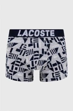 Ανδρικά Μπόξερ και σλιπ Μποξεράκια Lacoste (3-pack) γκρι -Ρούχα Εκπτώσεις unnamed file 3521