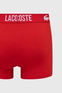 Ανδρικά Μπόξερ και σλιπ Μποξεράκια Lacoste (3-pack) κόκκινο -Ρούχα Εκπτώσεις unnamed file 3527