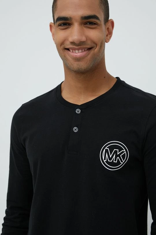 Ανδρικά Πιζάμα Βαμβακερές πιτζάμες Michael Kors μαύρο 5 Ανδρικά Πιζάμα Βαμβακερές πιτζάμες Michael Kors μαύρο - Image 5