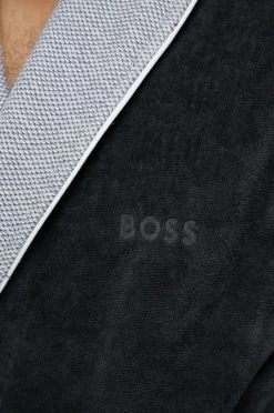 Ανδρικά Μπουρνούζια Βαμβακερό μπουρνούζι BOSS γκρι -Ρούχα Εκπτώσεις unnamed file 3579