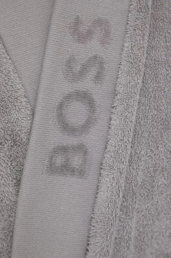 Ανδρικά Μπουρνούζια Βαμβακερό μπουρνούζι BOSS γκρι -Ρούχα Εκπτώσεις unnamed file 3594