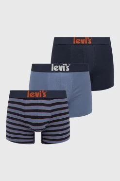 Ανδρικά Μπόξερ και σλιπ Μποξεράκια Levi's 3-pack πολύχρωμο