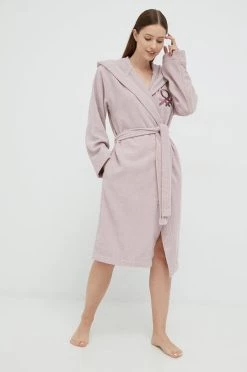 Γυναικεία Μπουρνούζια Βαμβακερό μπουρνούζι United Colors Of Benetton ροζ -Ρούχα Εκπτώσεις unnamed file 3630