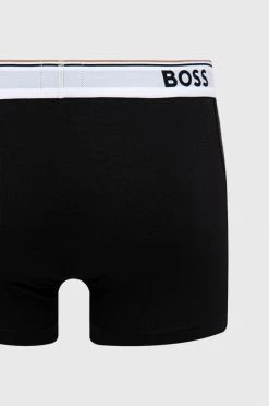 Ανδρικά Μπόξερ και σλιπ Μποξεράκια BOSS 3 - Pack μαύρο -Ρούχα Εκπτώσεις unnamed file 3643
