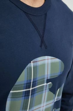 Ανδρικά Πιζάμα Βαμβακερή μπλούζα πιτζάμας με μακριά μανίκια United Colors Of Benetton ναυτικό μπλε -Ρούχα Εκπτώσεις unnamed file 3742