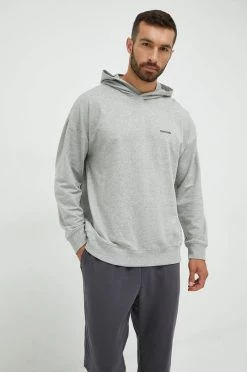 Ανδρικά Πιζάμα Μπλούζα πιτζάμας Calvin Klein Underwear γκρι