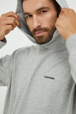 Ανδρικά Πιζάμα Μπλούζα πιτζάμας Calvin Klein Underwear γκρι -Ρούχα Εκπτώσεις unnamed file 3753