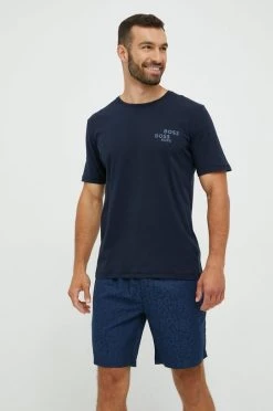 Ανδρικά Πιζάμα Πιτζάμα BOSS ναυτικό μπλε