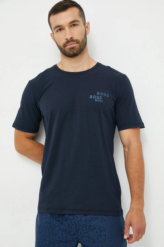 Ανδρικά Πιζάμα Πιτζάμα BOSS ναυτικό μπλε 3 Ανδρικά Πιζάμα Πιτζάμα BOSS ναυτικό μπλε - Image 3