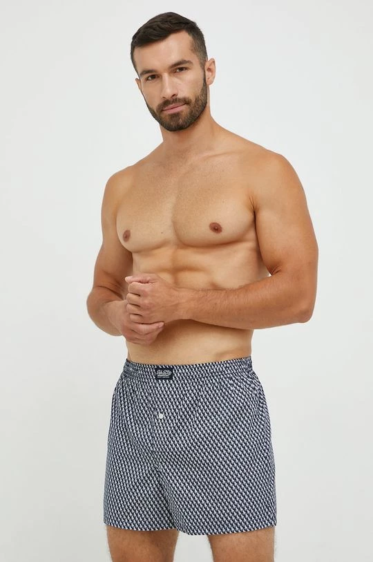 Ανδρικά Πιζάμα Βαμβακερή πιτζάμα σορτς Polo Ralph Lauren ναυτικό μπλε 1 Ανδρικά Πιζάμα Βαμβακερή πιτζάμα σορτς Polo Ralph Lauren ναυτικό μπλε