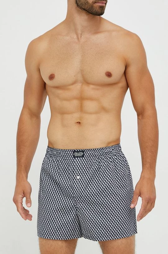 Ανδρικά Πιζάμα Βαμβακερή πιτζάμα σορτς Polo Ralph Lauren ναυτικό μπλε 2 Ανδρικά Πιζάμα Βαμβακερή πιτζάμα σορτς Polo Ralph Lauren ναυτικό μπλε - Image 2