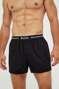 Ανδρικά Μπόξερ και σλιπ Βαμβακερό μποξεράκι BOSS μαύρο -Ρούχα Εκπτώσεις unnamed file 3809