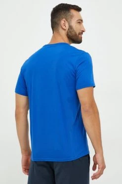 Ανδρικά Πιζάμα Βαμβακερή πιτζάμα μπλουζάκι Calvin Klein Underwear χάλυβα μπλε -Ρούχα Εκπτώσεις unnamed file 3814