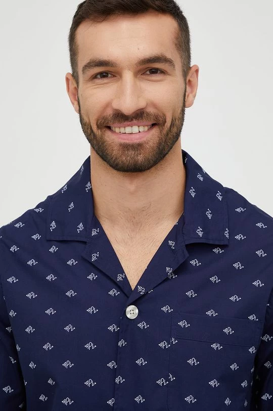 Ανδρικά Πιζάμα Βαμβακερές πιτζάμες Polo Ralph Lauren ναυτικό μπλε 5 Ανδρικά Πιζάμα Βαμβακερές πιτζάμες Polo Ralph Lauren ναυτικό μπλε - Image 5