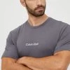 Ανδρικά Πιζάμα Μπλουζάκι πιτζάμας Calvin Klein Underwear γκρι