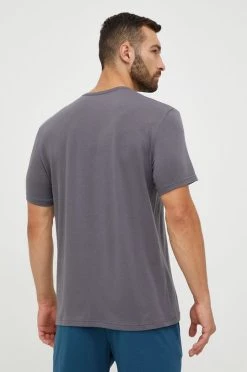 Ανδρικά Πιζάμα Μπλουζάκι πιτζάμας Calvin Klein Underwear γκρι -Ρούχα Εκπτώσεις unnamed file 3831