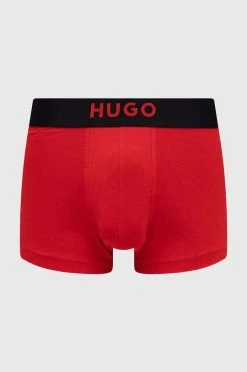 Ανδρικά Μπόξερ και σλιπ Μποξεράκια HUGO κόκκινο -Ρούχα Εκπτώσεις unnamed file 3883