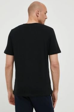 Ανδρικά Πιζάμα Μπλουζάκι πιτζάμας BOSS μαύρο -Ρούχα Εκπτώσεις unnamed file 3925