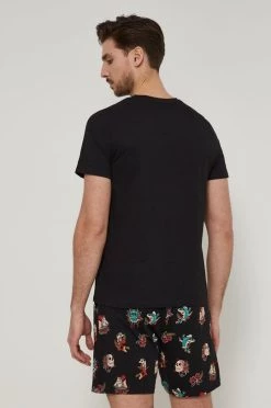 Ανδρικά Πιζάμα Βαμβακερές πιτζάμες Medicine μαύρο -Ρούχα Εκπτώσεις unnamed file 3954