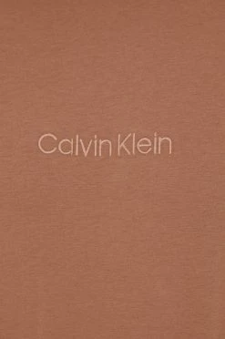 Ανδρικά Πιζάμα Μπλουζάκι πιτζάμας Calvin Klein Underwear καφέ -Ρούχα Εκπτώσεις unnamed file 3965