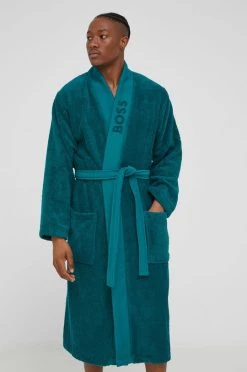 Ανδρικά Μπουρνούζια BOSS Μπουρνούζι γκρί