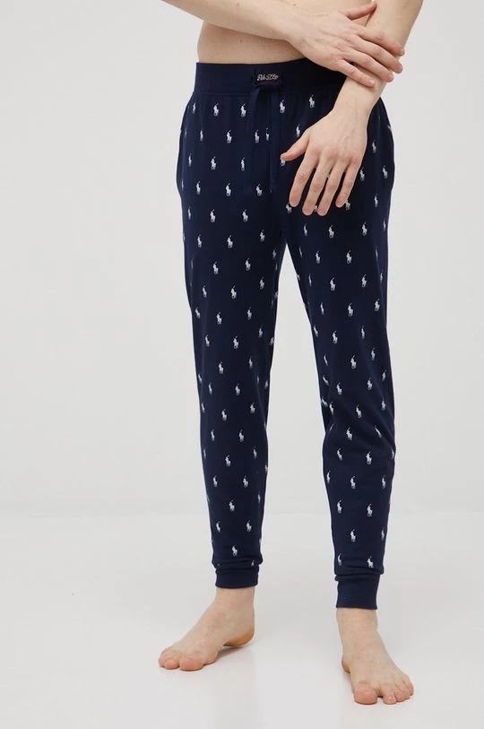 Ανδρικά Πιζάμα Βαμβακερές πιτζάμες Polo Ralph Lauren ναυτικό μπλε 3 Ανδρικά Πιζάμα Βαμβακερές πιτζάμες Polo Ralph Lauren ναυτικό μπλε - Image 3