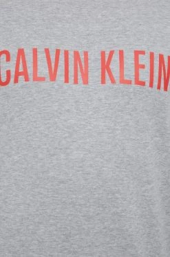 Ανδρικά Πιζάμα Πουκάμισο μακρυμάνικο πιτζάμας Calvin Klein Underwear γκρι -Ρούχα Εκπτώσεις unnamed file 4026