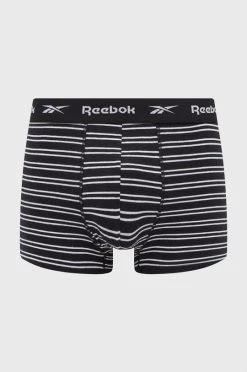 Ανδρικά Μπόξερ και σλιπ Μποξεράκια Reebok χρώμα: μαύρο -Ρούχα Εκπτώσεις unnamed file 4035
