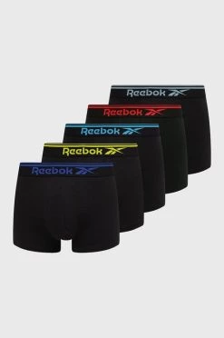 Ανδρικά Μπόξερ και σλιπ Μποξεράκια Reebok χρώμα: μαύρο
