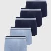 Ανδρικά Μπόξερ και σλιπ Μποξεράκια Brave Soul (5-pack) χρώμα: ναυτικό μπλε