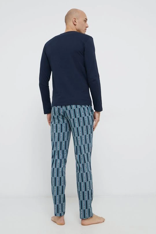 Ανδρικά Πιζάμα Βαμβακερές πιτζάμες Emporio Armani Underwear ναυτικό μπλε 2 Ανδρικά Πιζάμα Βαμβακερές πιτζάμες Emporio Armani Underwear ναυτικό μπλε - Image 2