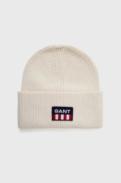 Γυναικεία Σκουφιά Σκουφί από μείγμα μαλλιού Gant μπεζ,