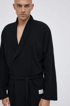 Ανδρικά Μπουρνούζια Μπουρνούζι Resteröds μαύρο