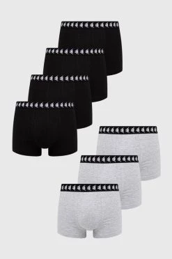 Ανδρικά Μπόξερ και σλιπ Μποξεράκια Kappa χρώμα: γκρι