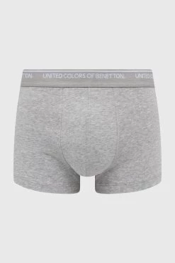 Ανδρικά Μπόξερ και σλιπ Μποξεράκια United Colors Of Benetton χρώμα: γκρι