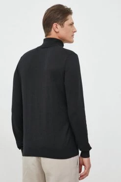 Ανδρικά Χωρίς φερμουάρ Πουλόβερ με προσθήκη μαλλιού Gant χρώμα: μαύρο, 7 Ανδρικά Χωρίς φερμουάρ Πουλόβερ με προσθήκη μαλλιού Gant χρώμα: μαύρο, -Ρούχα Εκπτώσεις unnamed file 423