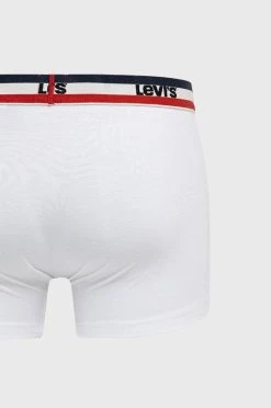 Ανδρικά Μπόξερ και σλιπ Μποξεράκια Levi's χρώμα: άσπρο -Ρούχα Εκπτώσεις unnamed file 4246
