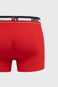 Ανδρικά Μπόξερ και σλιπ Μποξεράκια Levi's χρώμα: άσπρο -Ρούχα Εκπτώσεις unnamed file 4248