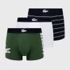 Ανδρικά Μπόξερ και σλιπ Μποξεράκια Lacoste(3-pack) χρώμα: άσπρο