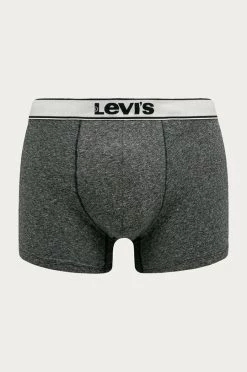 Ανδρικά Μπόξερ και σλιπ Levi's - Μποξεράκια (2-pack) γκρί