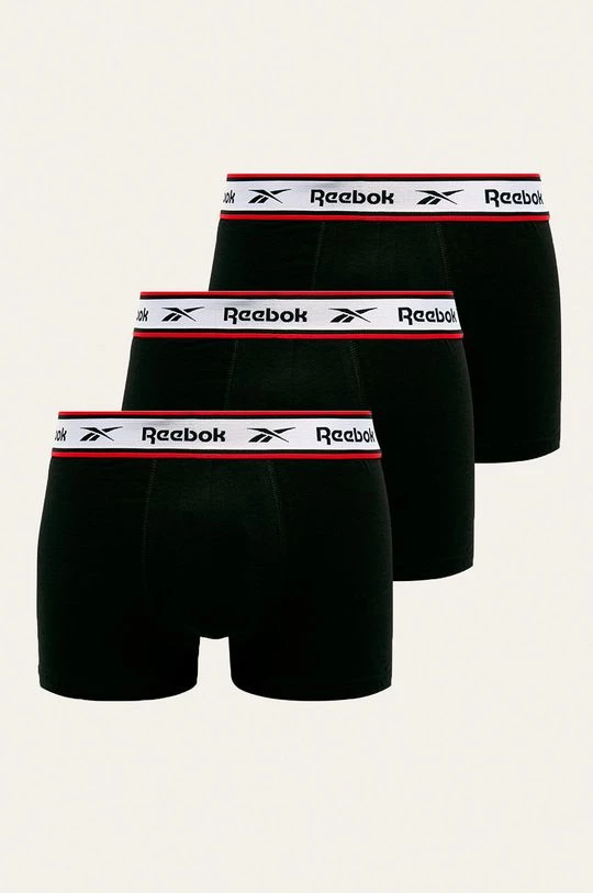 Ανδρικά Μπόξερ και σλιπ Reebok - Μποξεράκια (3-pack) μαύρο 1 Ανδρικά Μπόξερ και σλιπ Reebok - Μποξεράκια (3-pack) μαύρο