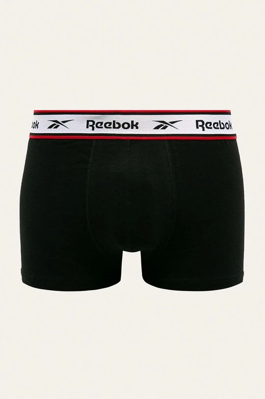 Ανδρικά Μπόξερ και σλιπ Reebok - Μποξεράκια (3-pack) μαύρο 2 Ανδρικά Μπόξερ και σλιπ Reebok - Μποξεράκια (3-pack) μαύρο - Image 2