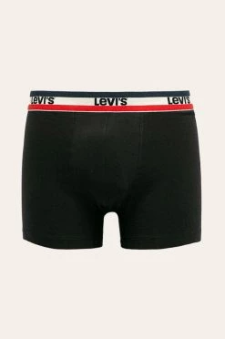Ανδρικά Μπόξερ και σλιπ Levi's - Μποξεράκια (2-pack) μαύρο