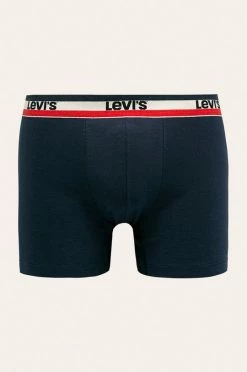 Ανδρικά Μπόξερ και σλιπ Levi's - Μποξεράκια (2-pack) σκούρο μπλε -Ρούχα Εκπτώσεις unnamed file 4319