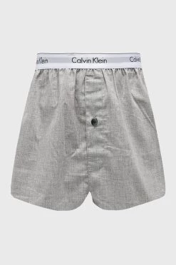 Ανδρικά Μπόξερ και σλιπ Calvin Klein Underwear - Μποξεράκια (2-pack) ανοιχτό γκρι