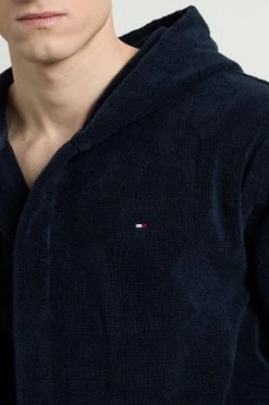 Ανδρικά Μπουρνούζια Tommy Hilfiger - Μπουρνούζι σκούρο μπλε -Ρούχα Εκπτώσεις unnamed file 4395