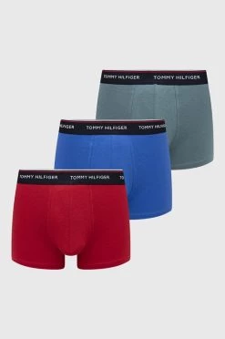 Ανδρικά Μπόξερ και σλιπ Tommy Hilfiger - Μποξεράκια (3-pack) πράσινο