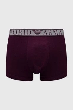 Ανδρικά Μπόξερ και σλιπ Μποξεράκια Emporio Armani Underwear 2-pack μοβ -Ρούχα Εκπτώσεις unnamed file 4472