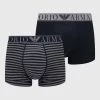 Ανδρικά Μπόξερ και σλιπ Μποξεράκια Emporio Armani Underwear 2-pack ναυτικό μπλε